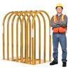 Haltec T108 Tire Inflation Cage Tire Inflation Cage - 7-Bar, 130 Max PSI, 46" Height, 29" Width