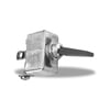 Velvac 090209 Toggle Switch Toggle Switch - DPDT Poles, 21 Amp, 14 VDC, (On)/Off/(On) Circuitry, (6) .250" Flat Blade