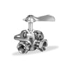 Velvac 060004 Shut-Off Valve 3-WAY FUEL COCK