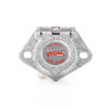 Velvac 593083 Trailer Connector Kit 7-Way Socket with Solid Pin - Durable Zinc Die Cast Housing