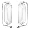 Velvac 701054 Door Mirror Bracket Door Mirror Head and Loop System - 7" x 16" West Coast Mirror Head, Stainless Steel