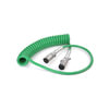 Velvac 590081 ABS Coiled Cable ABS Coiled Cable - 1/8, 2/10, 4/12 Gauge, 20' Working Length, One 12" Lead, One 40" Lead
