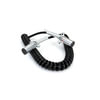 Velvac 590157 Coiled Cable Coiled Cable - 6/14, 1/10 Gauge, 15' Working Length, Two 12" Leads