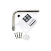Velvac 712641 Door Mirror Bracket Door Mirror Bracket - Bracket Only, Stainless Steel, Rear Panel Standard Mount, fits