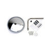 Velvac 712644 Crossview Mirror Assembly Crossview Mirror Assembly - 10" Wide View Convex Mirror Head with Bracket, White,