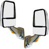713824 by VELVAC - 2025 Deluxe Series Door Mirror - Chrome, Driver and Passenger Side