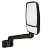 Velvac 714435 Door Mirror 2030 Series Door Mirror - Black, 9" Radius Base, 14" Lighted Arm, VMAX II Head, Driver Side