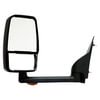 Velvac 714477 Door Mirror 2020 Deluxe Series Door Mirror - Black, 102" Body Width, Deluxe Head, Driver Side