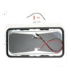 Velvac 709309-5 Door Mirror Glass Door Mirror Glass - Replacement Kit, Glass/Bezel, Heated (Freightliner)