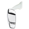 Velvac 714925 Door Mirror 2025 Deluxe w/ Top Hat Series Door Mirror - White, Driver Side