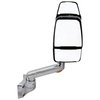 Velvac 715282-4 Door Mirror 2030 Series Door Mirror - Chrome, 12" Radius Base, 14" Arm, Passenger Side