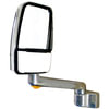 Velvac 715299 Door Mirror 2030 Series Door Mirror - Chrome, 9" Radius Base, 14" Lighted Arm, Deluxe Head, Driver Side