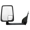Velvac 714529 Door Mirror 2020 Standard Door Mirror - Black, 96" Body Width, Standard Head, Driver Side