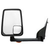 Velvac 714541 Door Mirror 2020 Standard Door Mirror - Black, 96" Body Width, Standard Head, Driver Side