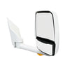 Velvac 714588 Door Mirror 2020 Deluxe Series Door Mirror - White, 102" Body Width, Deluxe Head, Passenger Side