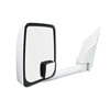 Velvac 714599 Door Mirror 2020 Standard Door Mirror - White, 86" Body Width, 9.50" Arm, Standard Head, Driver Side