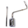 Velvac 714622 Door Mirror Bracket Door Mirror Bracket - Bracket Kit Only, with Bent and Straight Arms - for 714620 and 714621