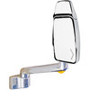 Velvac 714688 Door Mirror 2030 Series Door Mirror - Chrome, 12" Radius Base, 10" Lighted Arm, Passenger Side
