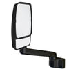 Velvac 715635 Door Mirror 2030 Series Door Mirror - Black, 20.6" Radius Base, 14" Arm, VMAX II Head, Driver Side