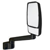 Velvac 715636 Door Mirror 2030 Series Door Mirror - Black, 20.6" Radius Base, 14" Arm, VMAX II Head, Passenger Side