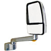 Velvac 715686 Door Mirror 2030 Series Door Mirror - Chrome, 10" Lighted Arm, Deluxe Head, Passenger Side