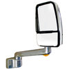 Velvac 715776 Door Mirror 2030 Series Door Mirror - Chrome, 17" Lighted Arm, Deluxe Head, Passenger Side