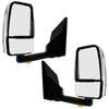 Velvac 715859 Door Mirror 2020 Deluxe Series Door Mirror - Chrome, 96" Body Width, Deluxe Head, Driver and Passenger Side