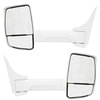 Velvac 715926 Door Mirror 2020XG Series Door Mirror - White, 102" Body Width, Driver and Passenger Side