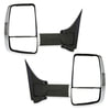 Velvac 715962 Door Mirror 2020XG Series Door Mirror - Chrome, 96" Body Width, Driver and Passenger Side