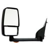 Velvac 715439 Door Mirror 2020 Deluxe Series Door Mirror - Black, 96" Body Width, Deluxe Head, Driver Side