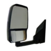 Velvac 715457 Door Mirror 2020 Standard Door Mirror - Black, 96" Body Width, Standard Head, Driver Side