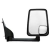 Velvac 715466 Door Mirror 2020 Standard Door Mirror - Black, 96" Body Width, 14.50" Arm, Standard Head, Passenger Side