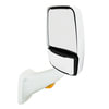 Velvac 715478 Door Mirror 2025 Deluxe Series Door Mirror - White, Passenger Side