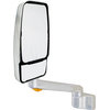 Velvac 715489 Door Mirror 2030 Series Door Mirror - Chrome, 9" Radius Base, 10" Lighted Arm, VMAX II Head, Driver Side
