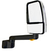 Velvac 716216 Door Mirror 2030 Series Door Mirror - Chrome, 9" Radius Base, 14" Lighted Arm, Deluxe Head, Passenger Side