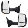 Velvac 716322 Door Mirror 2020XG Series Door Mirror - Black, 102" Body Width, Driver and Passenger Side