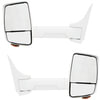 Velvac 716382 Door Mirror 2020XG Series Door Mirror - White, 96" Body Width, Driver and Passenger Side