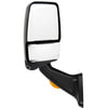 Velvac 719161 Door Mirror 2025 Deluxe Series Door Mirror - Black, Driver Side