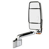 Velvac 719282 Door Mirror 2030 Series Door Mirror - Chrome, 17" Lighted Arm, VMAX II Head, Passenger Side