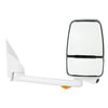 Velvac 719330 Door Mirror 2020 Deluxe Series Door Mirror - White, 96" Body Width, Deluxe Head, Passenger Side