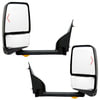 Velvac 719344 Door Mirror 2020 Deluxe Series Door Mirror - Black, 96" Body Width, Deluxe Head, Driver and Passenger Side
