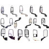 Velvac C709481 Door Mirror Door Mirror Arm - 2030 Series, 14" Bus Arm, Chrome, Lighted