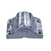 Velvac C709492 Door Mirror Base Door Mirror Arm - 2030 Series, 10" Radius Base, Bus Arm, Chrome