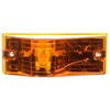 Truck-Lite 22016Y Turn Signal Light 22 Series Turn Signal Light - Incandescent, Yellow Rectangular Lens, 1 Bulb, 2 Screw, 12V