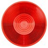 9029 by TRUCK-LITE - Signal-Stat Tail Light Lens - Round, Red, Acrylic, For Snap Ring Lights, Snap-Fit