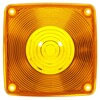 Truck-Lite 9063A Side Marker Light Signal-Stat Pedestal Light Lens - Signal-Stat, Square, Yellow, Acrylic, For Pedestal