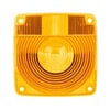 Truck-Lite 9078A Side Marker Light Signal-Stat Pedestal Light Lens - Signal-Stat, Square, Yellow, Acrylic, For Pedestal