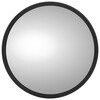 Truck-Lite 97614 Door Mirror Door Blind Spot Mirror - 8.5 in., Silver Steel, Round, Universal Mount, Heated