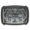 Truck-Lite 80491 Flood Light 80 Series Flood Light - Two Beam 4x6 In. Rectangular Halogen, Black, 2 Bulb, 1450 Lumen, 12V