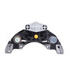 Torqstop CAW002L Air Brake Disc Brake Caliper New Wabco PAN22-1 Air Disc Brake Caliper Assembly, Left, with Carrier